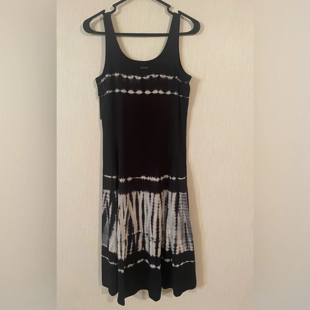 NWT Mark New York Performance Black White Tie Dye High Low Tank “Missy” Dress - Picture 5 of 8